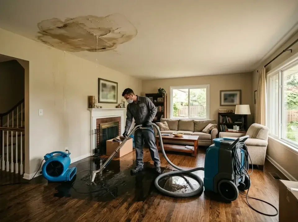 attic-pipe-burst-ceiling-drip-008 — frequently asked questions, Water Damage Restoration & Carpet Care in Maumelle, AR
